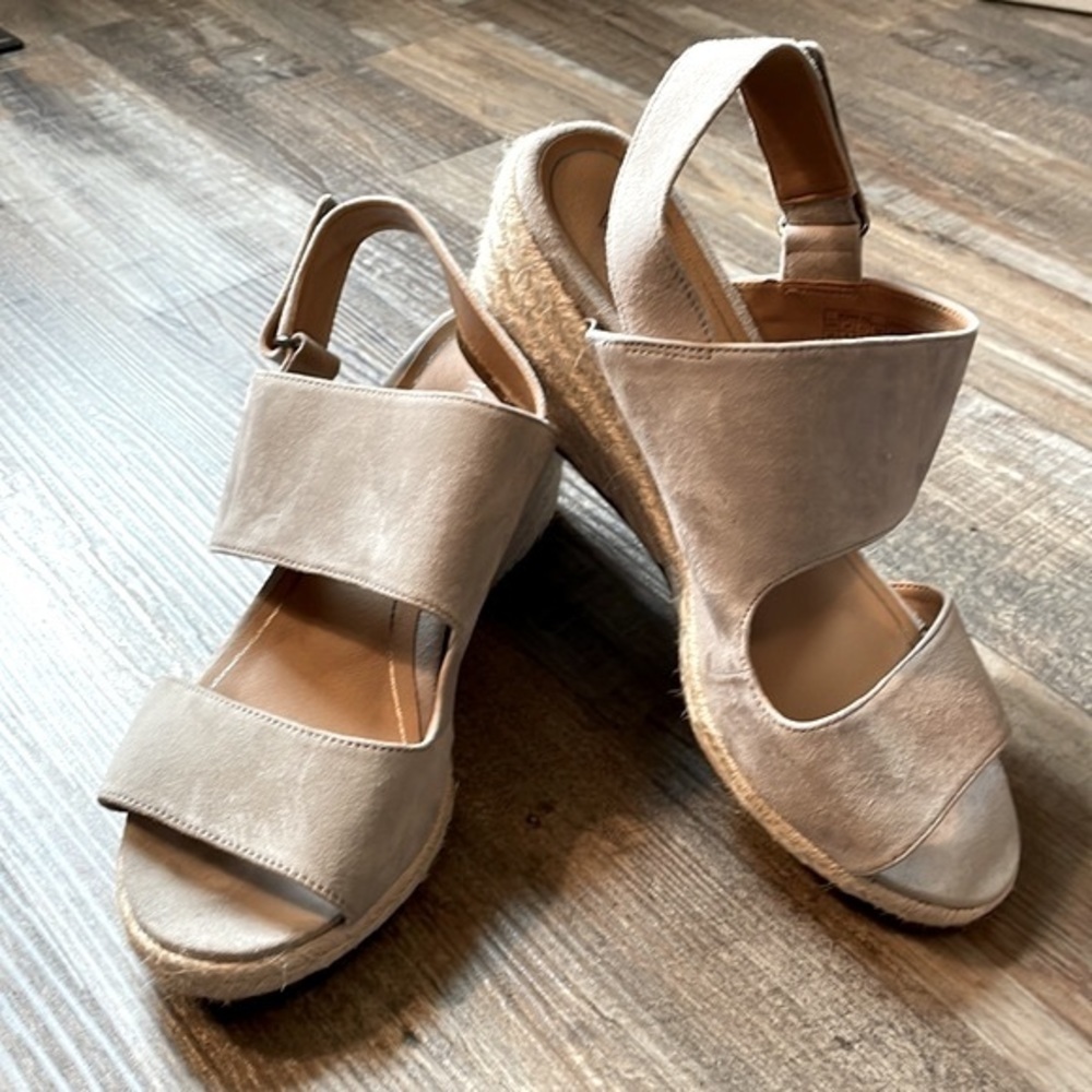 Vionic Coastal Grandma Boho-Chic Orthopedic Brooke Dark Taupe Sandal, Size 10W - Picture 2 of 12